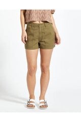 Šortai moterims Brixton Costa Short Overall, smėlio spalvos цена и информация | Женские шорты | pigu.lt