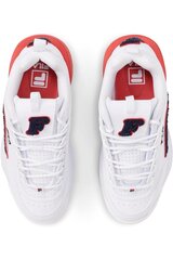 Fila sportiniai batai moterims Disruptor Patch 7667, balti kaina ir informacija | Sportiniai bateliai, kedai moterims | pigu.lt