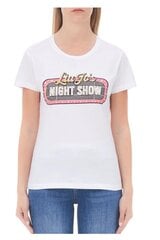 Marškinėliai moterims Liu Jo Night Show, balti kaina ir informacija | Marškinėliai moterims | pigu.lt