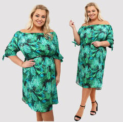 Платье женское Ofelia, зеленое цена и информация | Платья | pigu.lt