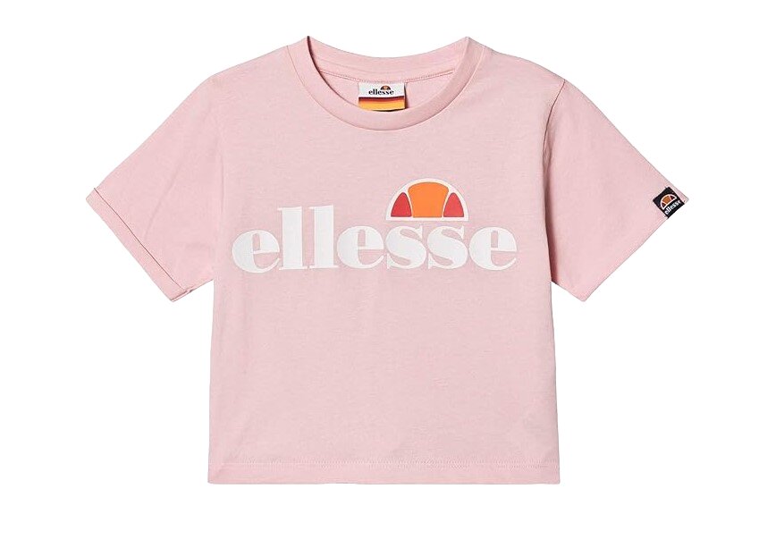 Marškinėliai moterims Ellesse Alberta Crop 876557, rožiniai kaina ir informacija | Marškinėliai moterims | pigu.lt