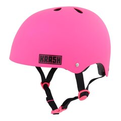 Vaikiškas dviratininko šalmas Krash C-Preme Pro, rožinis цена и информация | Шлемы | pigu.lt