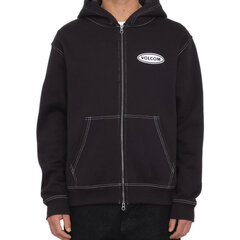 Džemperis vyrams Volcom Workard Zip Hoodie, juodas цена и информация | Мужские толстовки | pigu.lt