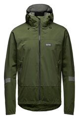 Vyriška striukė Gore Wear Gore-Tex windstopper, žalia цена и информация | Мужские куртки | pigu.lt