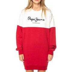 Džemepris moterims Pepe Jeans Blanche, baltas/raudonas цена и информация | Женские толстовки | pigu.lt