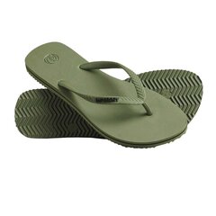 Vyriškos Superdry Code Essential Flip Flop šlepetės žalias kaina ir informacija | Vyriškos šlepetės, basutės | pigu.lt