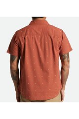 Marškiniai vyrams Brixton, raudoni kaina ir informacija | Vyriški marškiniai | pigu.lt