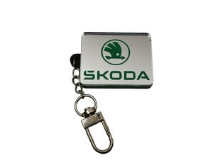 Automobilio raktų pakabukas Skoda, žalias kaina ir informacija | Raktų pakabukai | pigu.lt