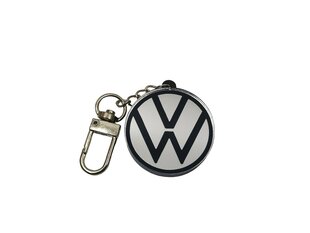 Automobilio raktų pakabukas Volkswagen, juodas kaina ir informacija | Raktų pakabukai | pigu.lt