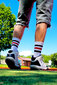 Medvilninės kojinės TripleTone Socks Lab, baltos ir juodos, 5 poros kaina ir informacija | Vyriškos kojinės | pigu.lt