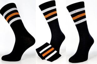 Medvilninės kojinės TripleTone Socks Lab, baltos ir juodos, 5 poros цена и информация | Мужские носки | pigu.lt