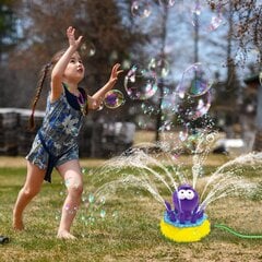 Vaikiškas lauko fontanas su muilo burbulais aštuonkojis kaina ir informacija | Vandens, smėlio ir paplūdimio žaislai | pigu.lt