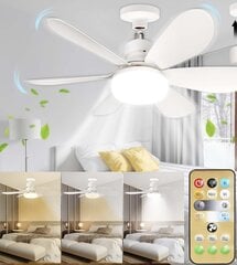 Лампа с вентилятором Flower цена и информация | Светильники-вентиляторы | pigu.lt