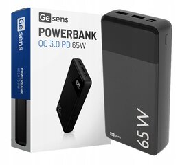 GeSens Powerbank, 20000 mAh цена и информация | Зарядные устройства Power bank | pigu.lt