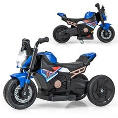 Vienvietis elektrinis motociklas vaikams, mėlynas kaina ir informacija | Elektromobiliai vaikams | pigu.lt