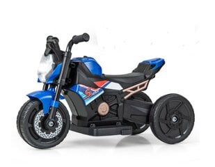 Vienvietis elektrinis motociklas vaikams, mėlynas kaina ir informacija | Elektromobiliai vaikams | pigu.lt