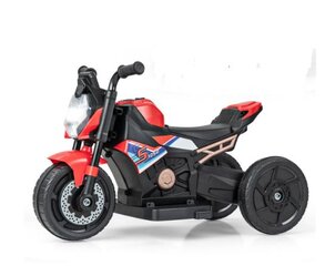 Vienvietis elektrinis motociklas vaikams, raudonas kaina ir informacija | Elektromobiliai vaikams | pigu.lt