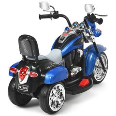 Детский электромотоцикл Costway,синий цена и информация | Электромобили для детей | pigu.lt