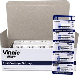 Vinnic elementai 23A L1028F 12V, 40vnt kaina ir informacija | Elementai | pigu.lt