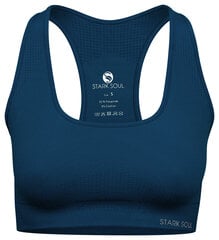 Sportinė liemenėlė moterims Stark Soul® seamless microfiber sport bustier 5130, mėlyna kaina ir informacija | Sportinė apranga moterims | pigu.lt