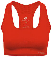 Sportinė liemenėlė moterims Stark Soul® seamless microfiber sport bustier 5130, raudona kaina ir informacija | Sportinė apranga moterims | pigu.lt