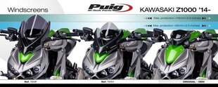 Puig 7011F темное спортивное стекло Kawasaki Z1000 / R цена и информация | Принадлежности для мотоциклов | pigu.lt