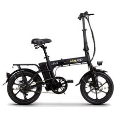 Elektrinis dviratis Skyjet 16 Nitro, juodas kaina ir informacija | Elektriniai dviračiai | pigu.lt