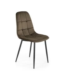 4-ių kėdžių komplektas Halmar K417, rudas kaina ir informacija | Virtuvės ir valgomojo kėdės | pigu.lt