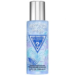 Kūno purškiklis Guess Destination Mykonos Breeze Shimmer, 250 ml kaina ir informacija | Kvepalai moterims | pigu.lt