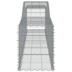 Gabiono krepšiai vidaXL 400x50x60/80 cm цена и информация | Заборы и принадлежности к ним | pigu.lt