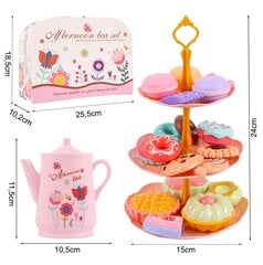Žaislinis arbatos indų rinkinys su priedais lagamine MalPlay kaina ir informacija | Žaislai mergaitėms | pigu.lt