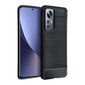 CARBON Case for REALME 12 PRO 5G / 12 PRO PLUS 5G black kaina ir informacija | Auto reikmenys | pigu.lt