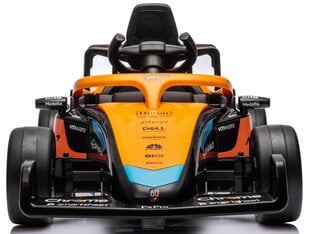 Vienvietis vaikiškas elektromobilis McLaren F1 Sun Baby, geltonas kaina ir informacija | Elektromobiliai vaikams | pigu.lt