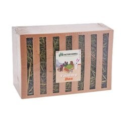 Кормушка с сеном Factoryherbs Yummy Box 350 гр цена и информация | Подстилка, сено для грызунов | pigu.lt