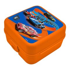 Lunchbox with compartments Hot Wheels HW00019 KiDS Licensing цена и информация | Посуда для хранения еды | pigu.lt