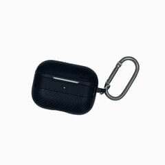 Carbon case for Airpods | Airpods 2 black цена и информация | Аксессуары для наушников | pigu.lt