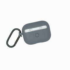 Carbon case for Airpods | Airpods 2 grey цена и информация | Аксессуары для наушников | pigu.lt