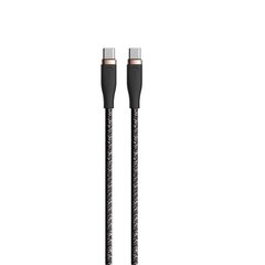 Devia cable Star EC320 PD USB-C - USB-C 1,5 m 60W 3A black цена и информация | Кабели для телефонов | pigu.lt