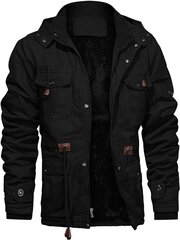 Мужская куртка Chexpel, черный цена и информация | Мужские куртки | pigu.lt