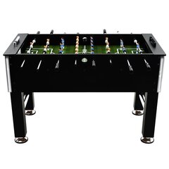 Stalo futbolo stalas 140x74,5x87,5cm, juoda kaina ir informacija | Stalo žaidimai, galvosūkiai | pigu.lt
