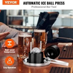 Пресс для ледяных шариков Vevor, черный цена и информация | Кухонная утварь | pigu.lt