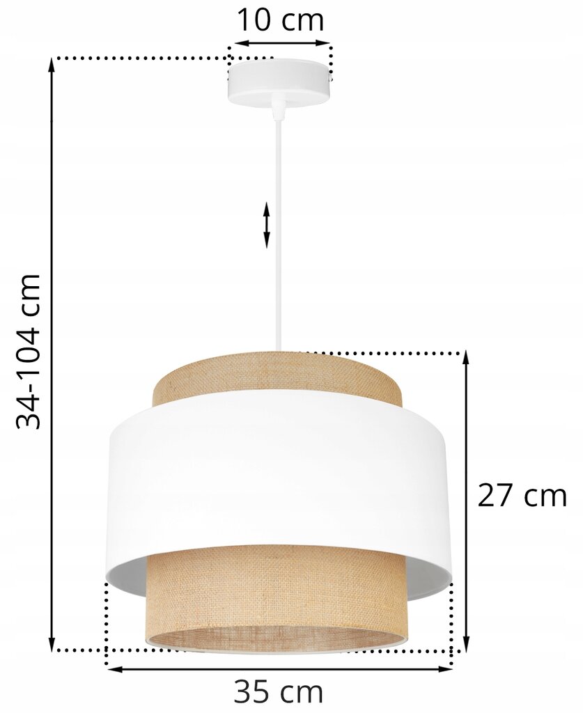 LightHome pakabukas Boho kaina ir informacija | Pakabinami šviestuvai | pigu.lt