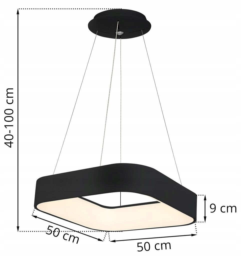 LightHome pakabukas AstroBlack kaina ir informacija | Pakabinami šviestuvai | pigu.lt