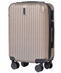 Nedidelis lagaminas Wings 0593, S, pilkas kaina ir informacija | Lagaminai, kelioniniai krepšiai | pigu.lt