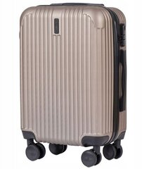 Vidutinis lagaminas Wings 0593, M, pilkas kaina ir informacija | Lagaminai, kelioniniai krepšiai | pigu.lt