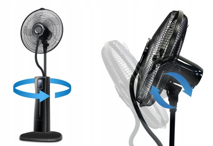 Eberg MOS 400 mm nešiojamas ventiliatorius kaina ir informacija | Ventiliatoriai | pigu.lt
