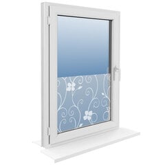 Privatumo plėvelė langams Bojanek baltos spalvos 45x150cm kaina ir informacija | Lipnios plėvelės | pigu.lt