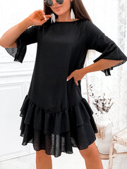 Suknelė moterims Galisia, juoda kaina ir informacija | Suknelės | pigu.lt