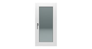 Atidaromas PVC langas Arutech Best Window, 600*1230, baltas цена и информация | Пластиковые окна | pigu.lt