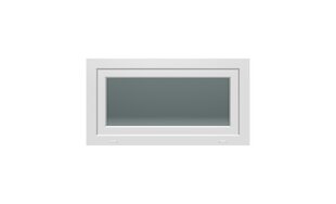 Atidaromas PVC langas Arutech Best Windows, 1000*530, baltas kaina ir informacija | Plastikiniai langai | pigu.lt